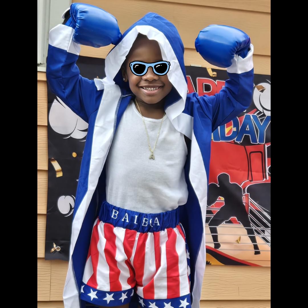 Kosgraiy boxing costume kit supports safe, imaginative pretend-play sessions
