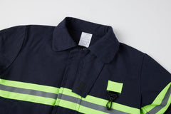 Kosgraiy firefighter costume badge completing the professional look