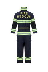 Kosgraiy firefighter helmet with fluorescent strip for high visibility