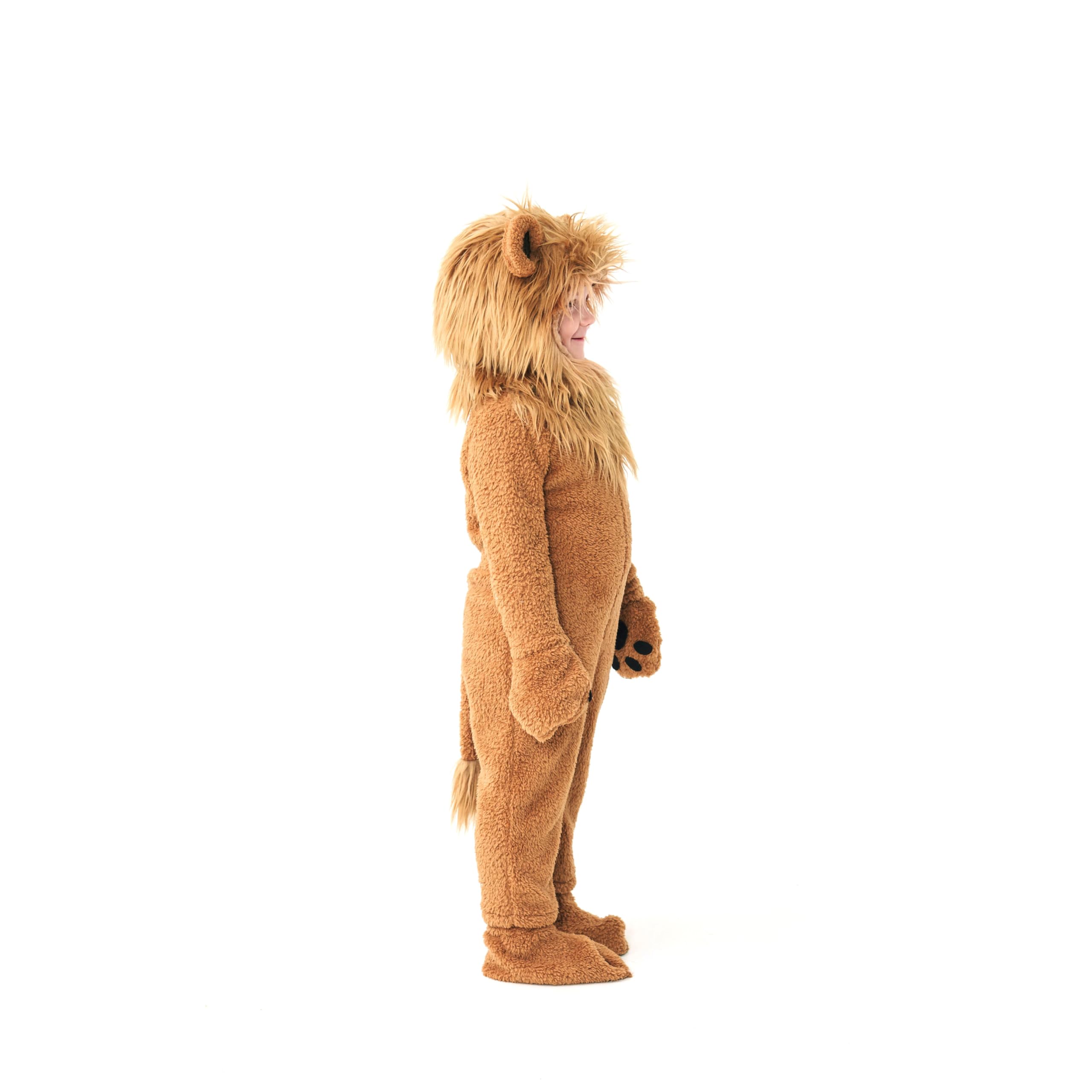 Kosgraiy Lion costume gloves provide snug comfort for active kids.