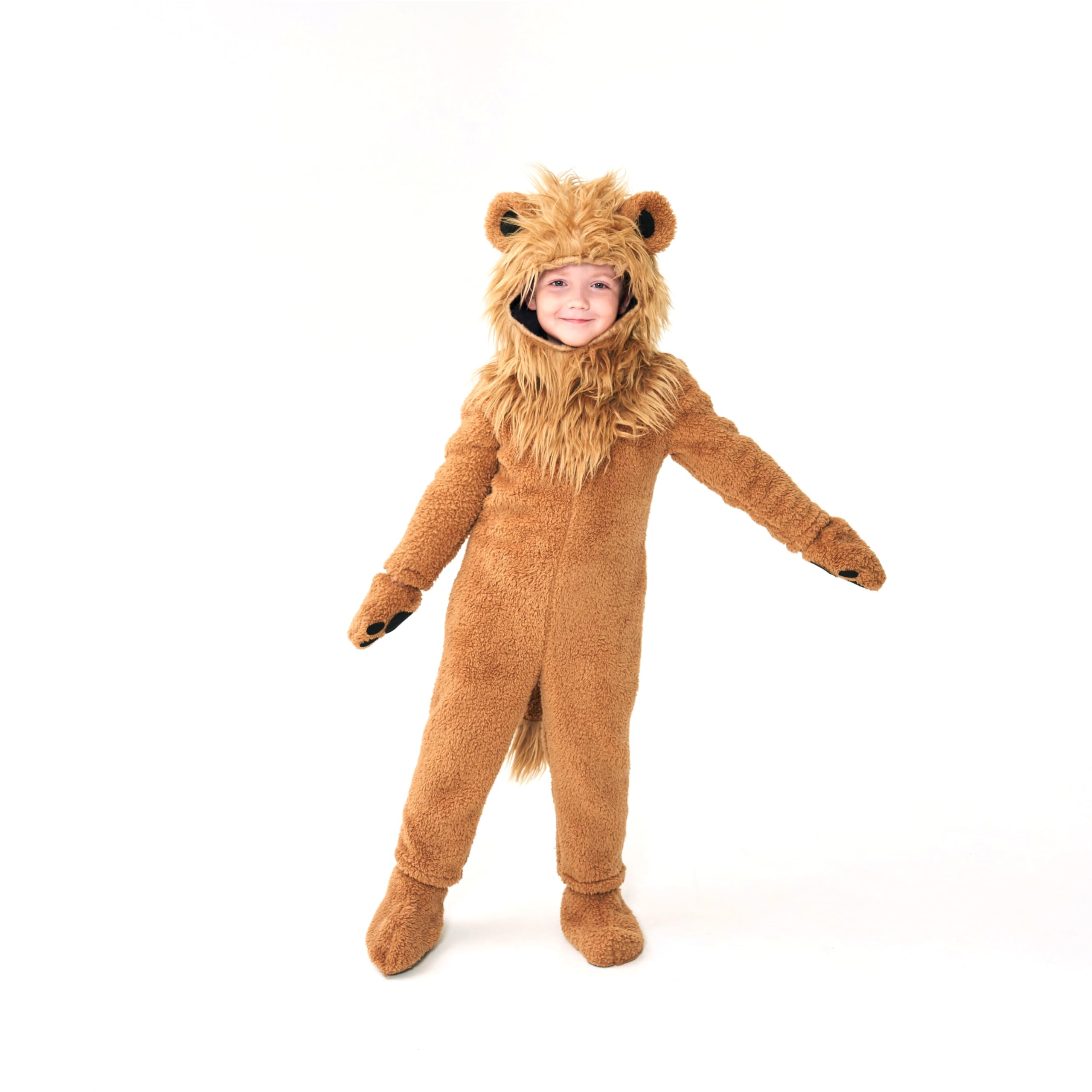 Kosgraiy Lion headgear with soft features enhances posing confidence.