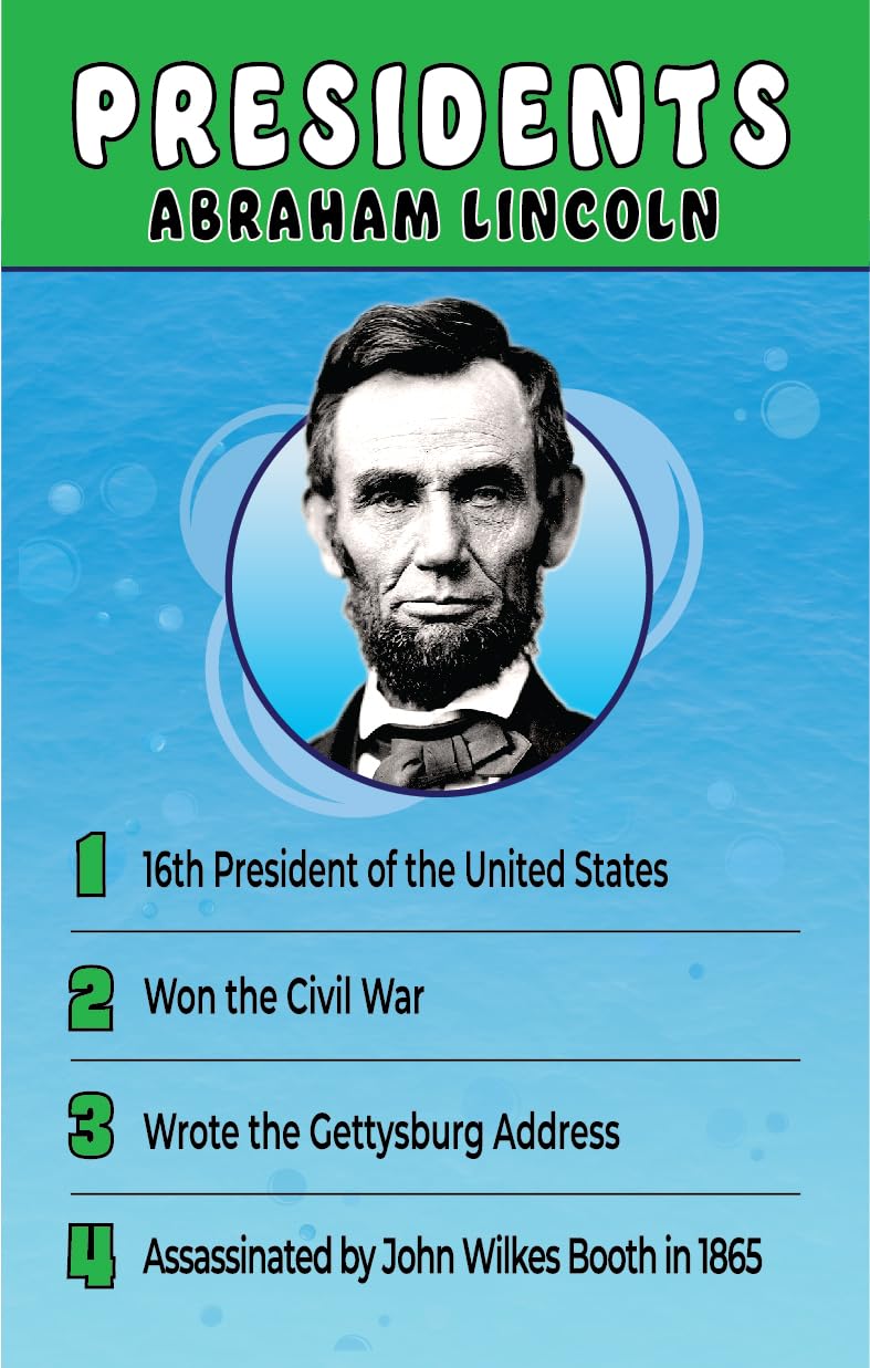 KosoGames Go Fish U.S. History category-cards highlight Presidents, Inventors, and more.