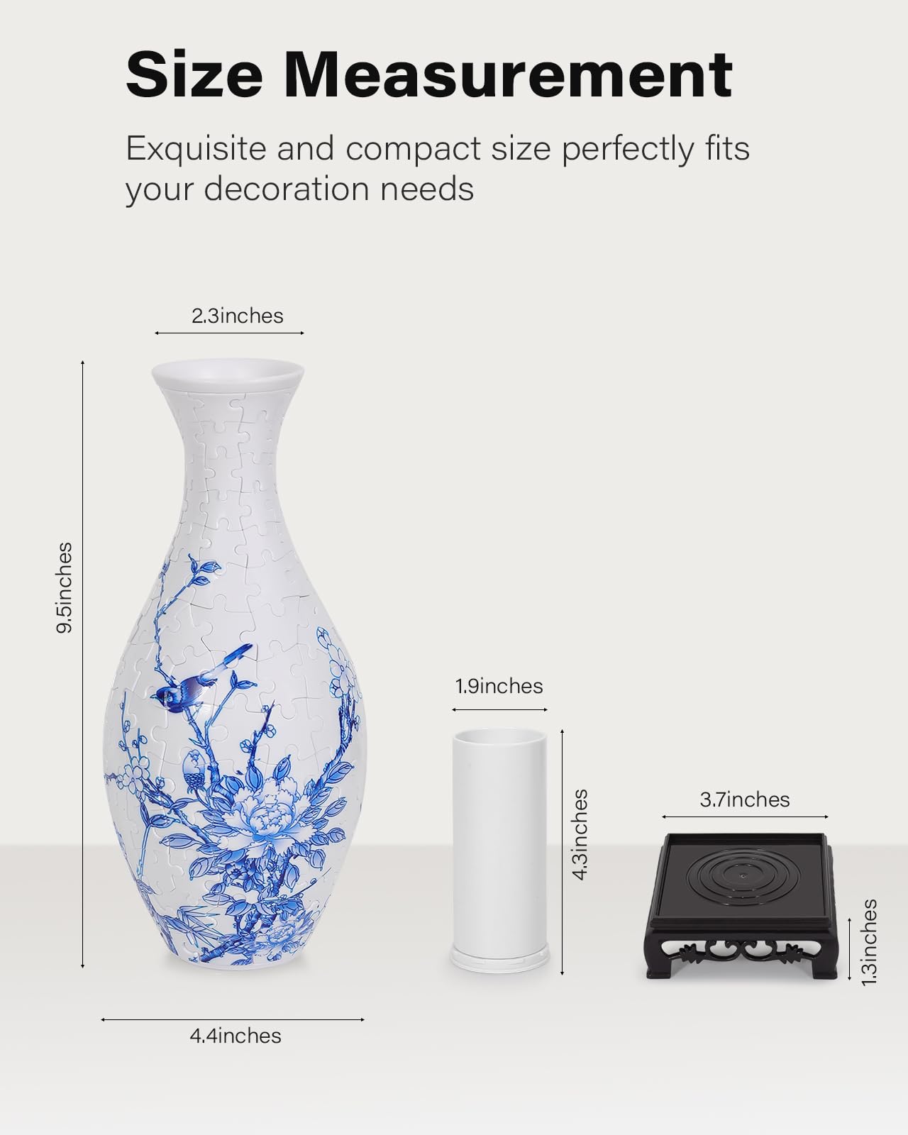 KOSTBAR 3D puzzle vase gift packaging highlights premium presentation