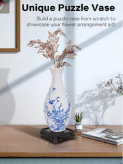 KOSTBAR 3D puzzle vase with detachable water cup for fresh flowers