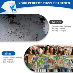 KOSTBAR gift-ready puzzle glue sheets for puzzle lovers.