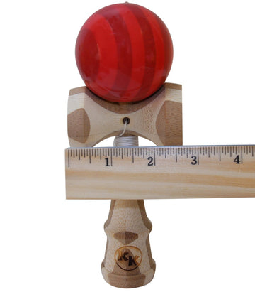 Kotaro Pro Bamboo Kendama string replacement kit demonstrates easy restringing for long practice sessions.