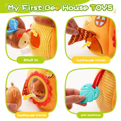 Koty Bee House sensory toy snail invites textured exploration and play.
