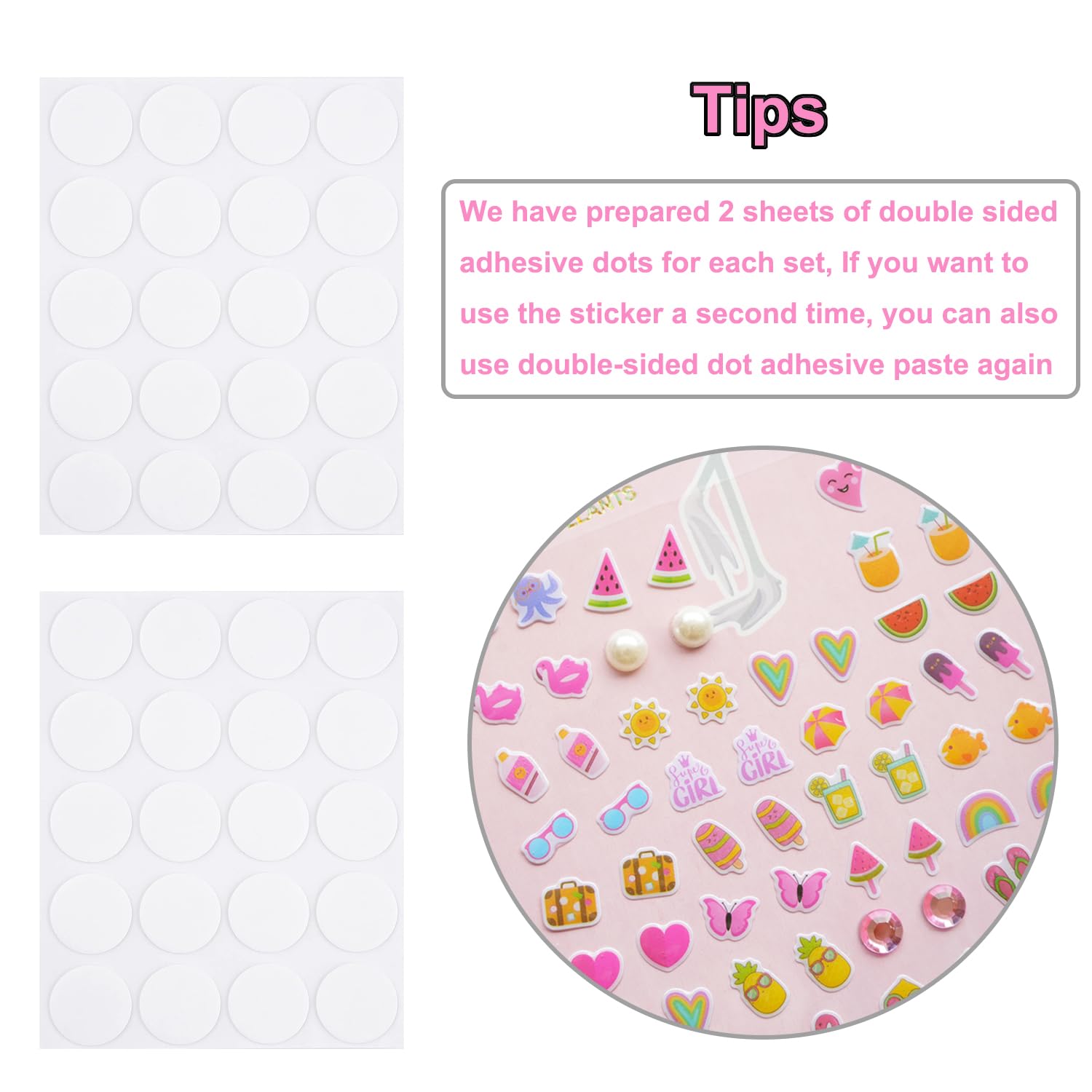 Koutey Stick-On Earrings variety set laid out for easy matching outfits
