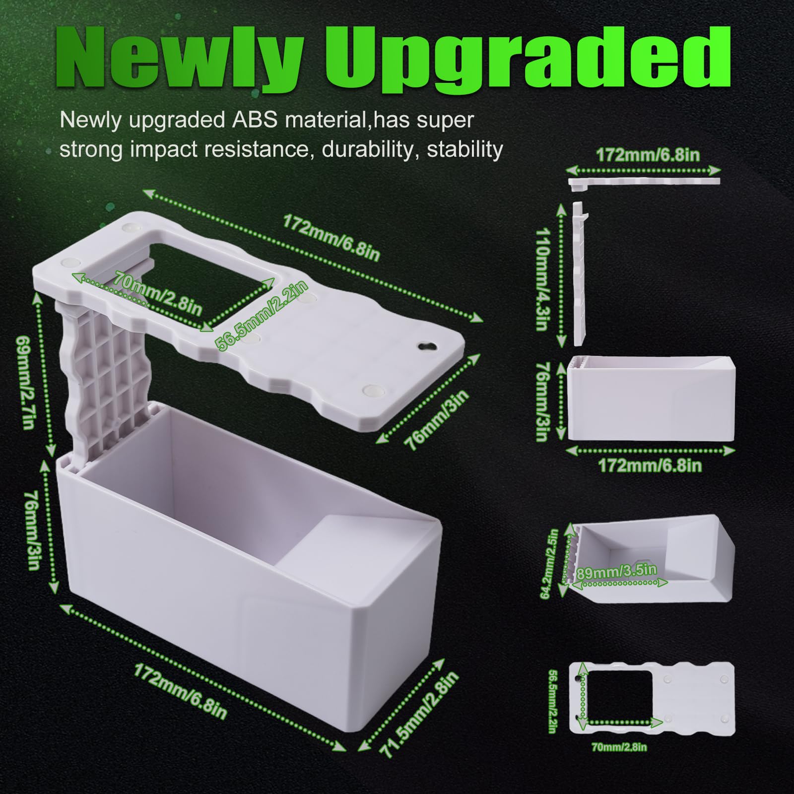 kowgical Card Scanner Stand angled base aiding alignment and smooth use