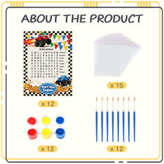 KOYILTD Valentine cards with word search invite playful learning.