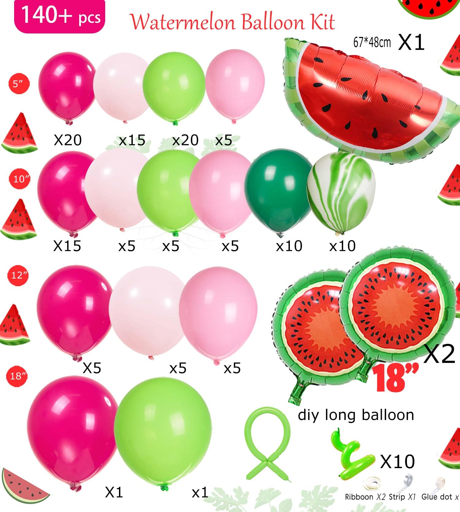 Kozee color-corrected balloons ensure true colors on camera.