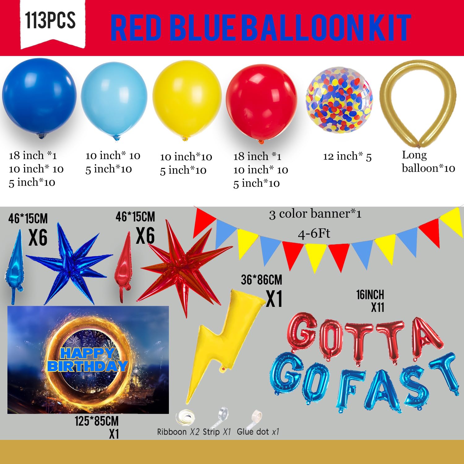 Kozee hedgehog themed decor complements video game cartoon or superhero party themes.