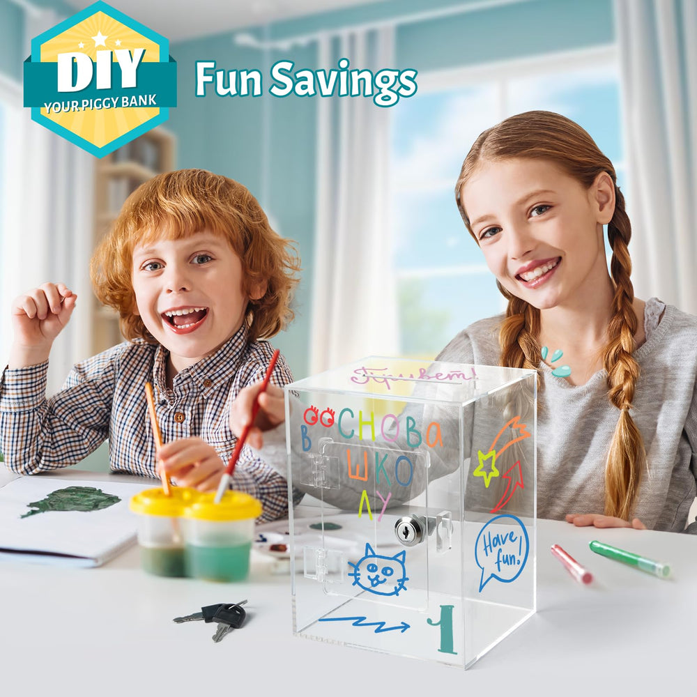 Kozsort large gift-friendly savings box for celebrations and milestones.