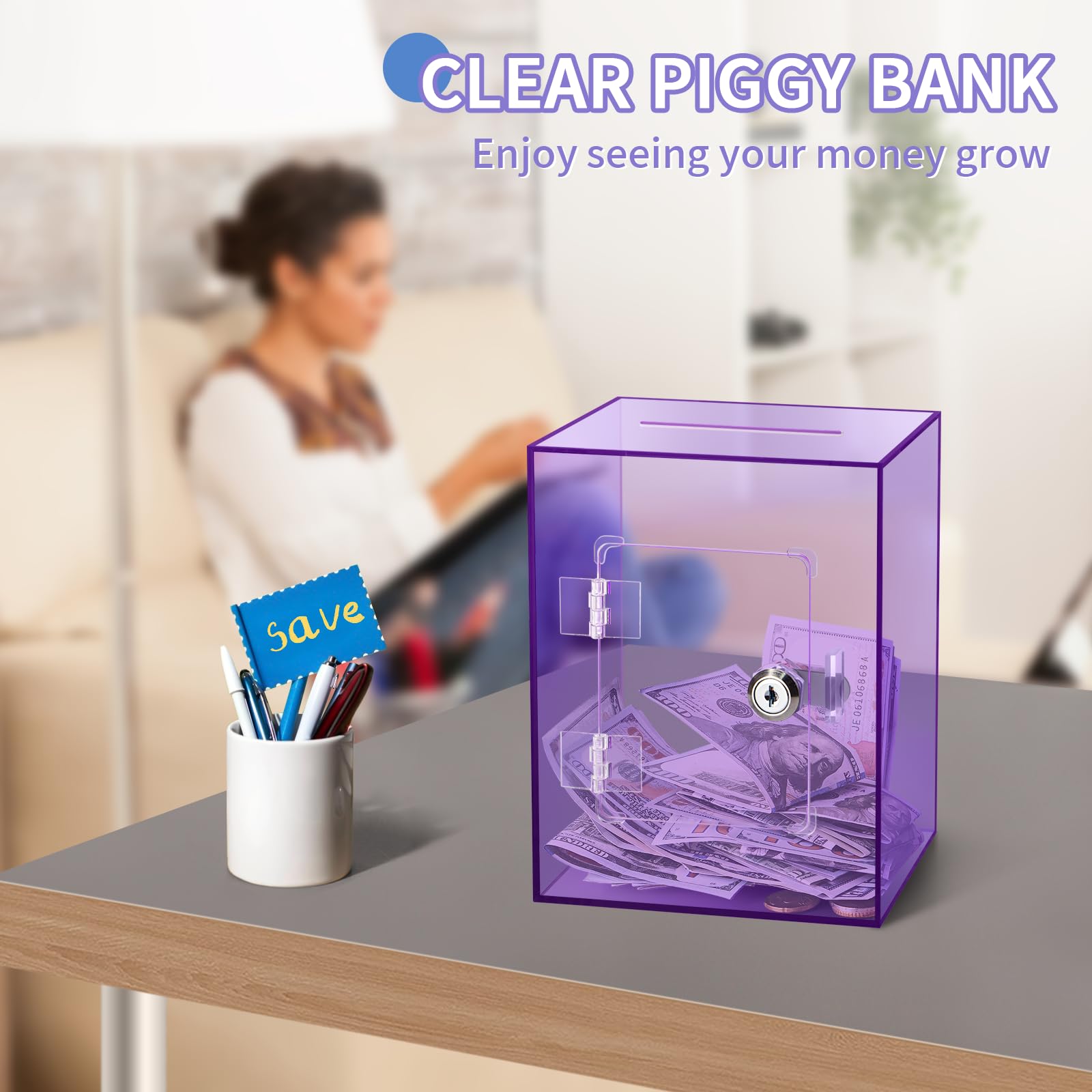 Kozsort durable acrylic construction ensures long-lasting use