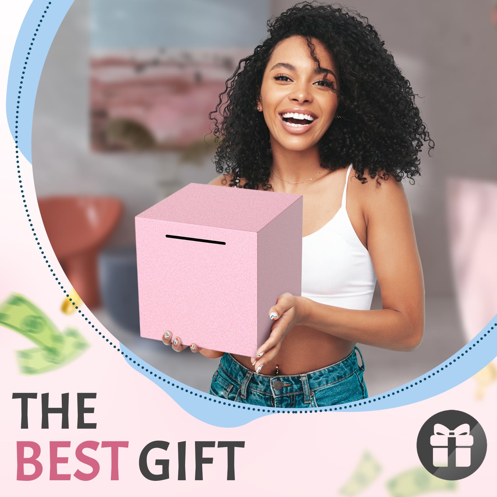 Kozsort gift-ready savings box for holidays and celebrations