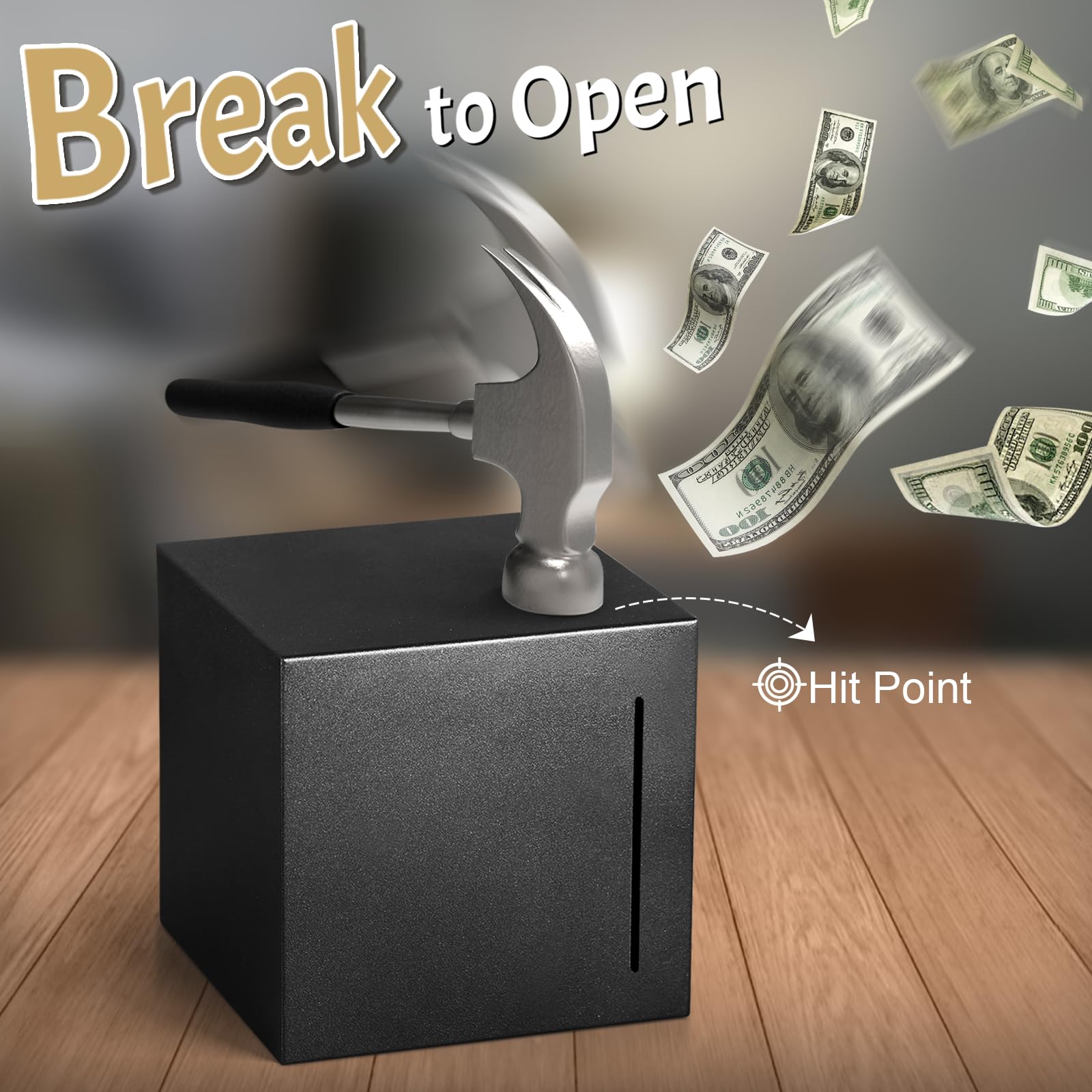 Kozsort piggy bank comes in small, medium, and large sizes for different budgets