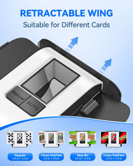 Rechargeable portable design for game nights on the go.