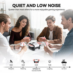 KPAW Card Shuffler 2000mAh battery enabling longer play sessions.
