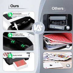 KPAW Card Shuffler travel case ready for road trips and outings.