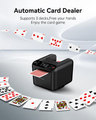 KPAW compact card dealer with portable build fits bags for travel games.