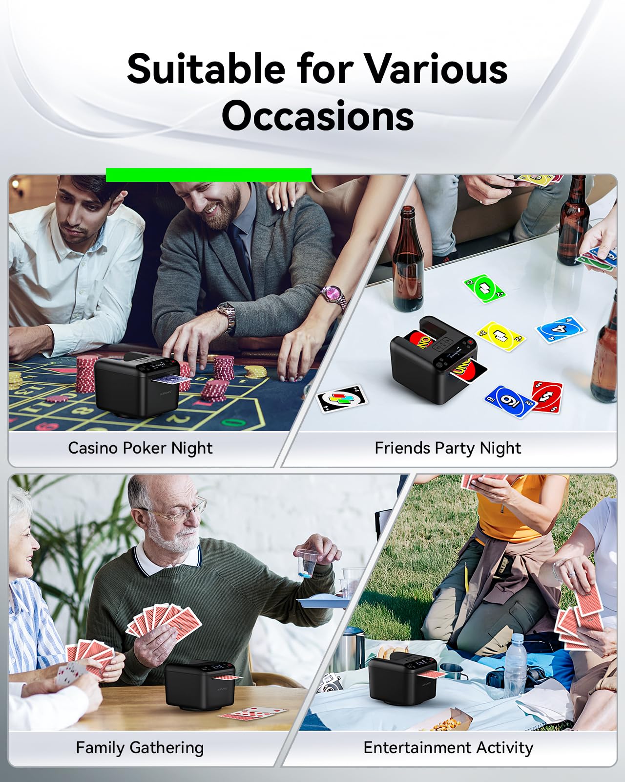 KPAW USB Type-C charging keeps power ready for game nights.