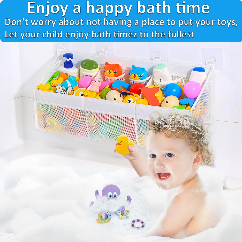 KPH durable bath toy storage made from high-quality materials