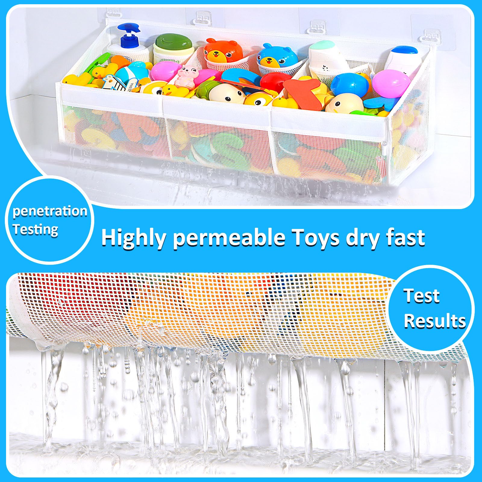 KPH easy-access organizer keeps bath products tidy and reachable
