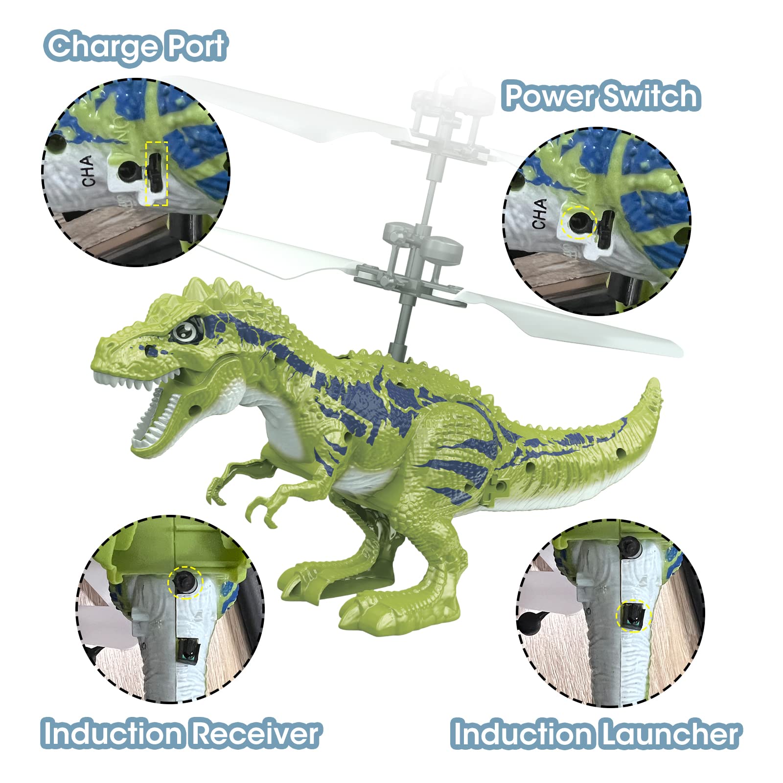 KPPIT infrared induction sensors enable smart, hover-safe flights around obstacles.
