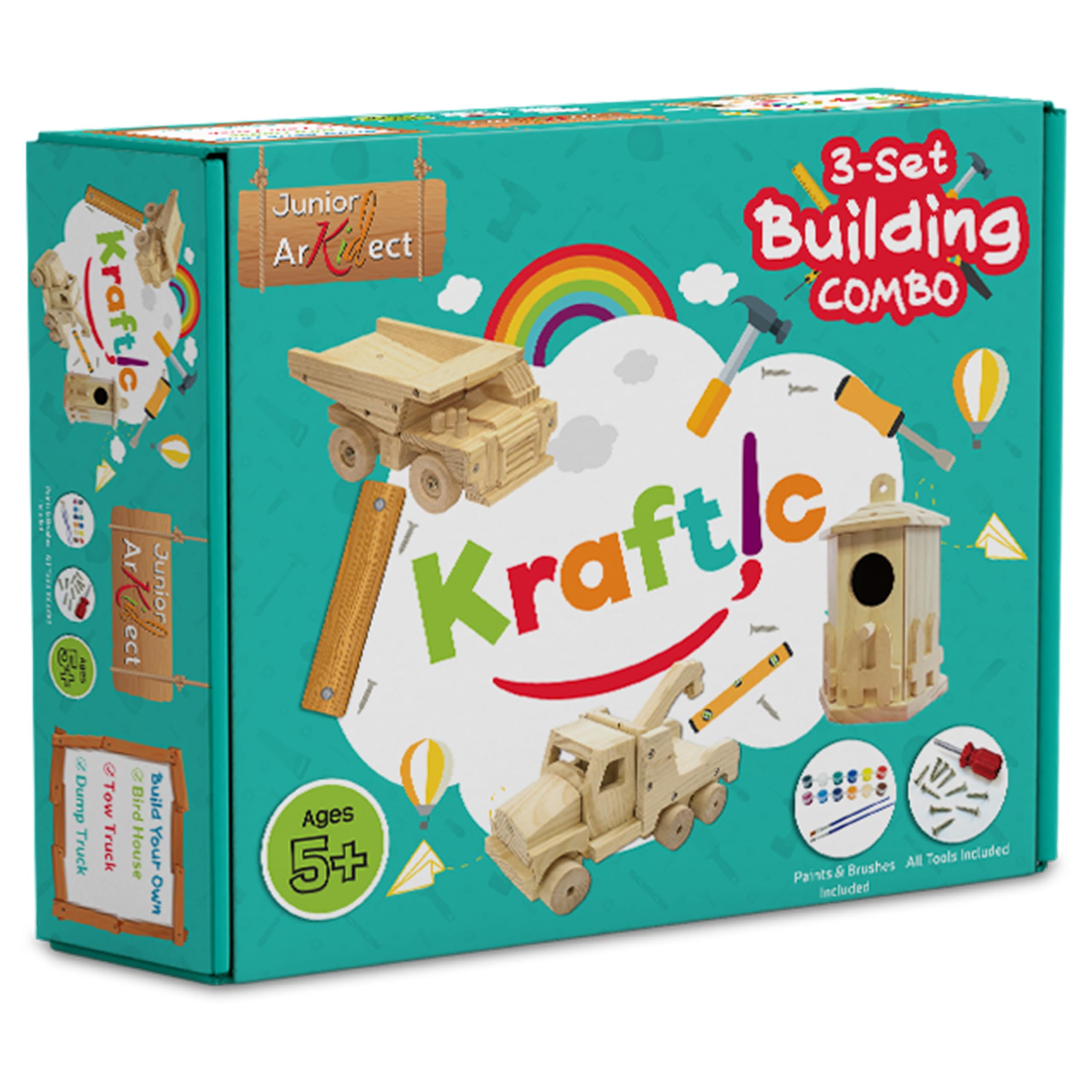 Kraftic family project kit fostering creativity and tangible results