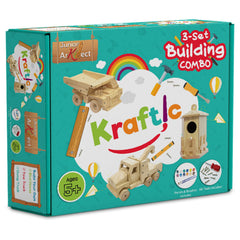 Kraftic family project kit fostering creativity and tangible results
