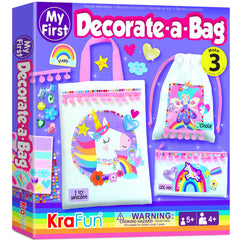 KRAFUN DIY Bag Decorating Kit ready for creativity and fashion play