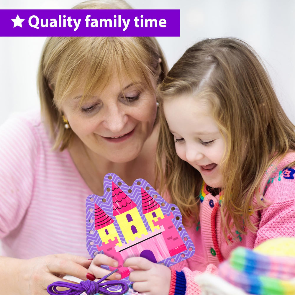KRAFUN Foreign Words Back on cards supports multilingual learning during crafts.