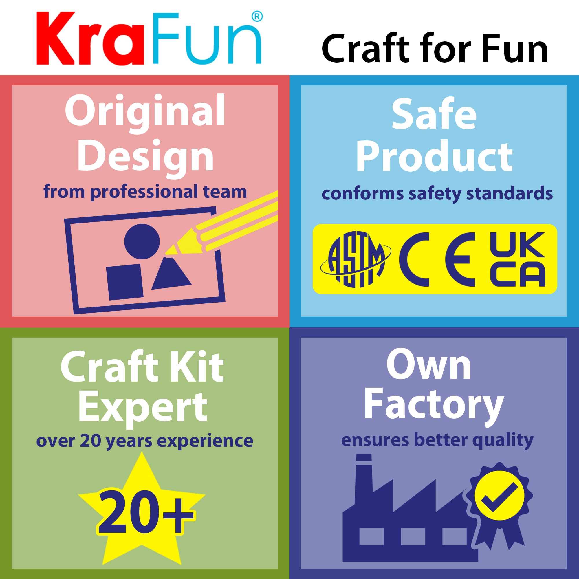 KRAFUN gift-ready packaging makes a thoughtful present for budding sewers.