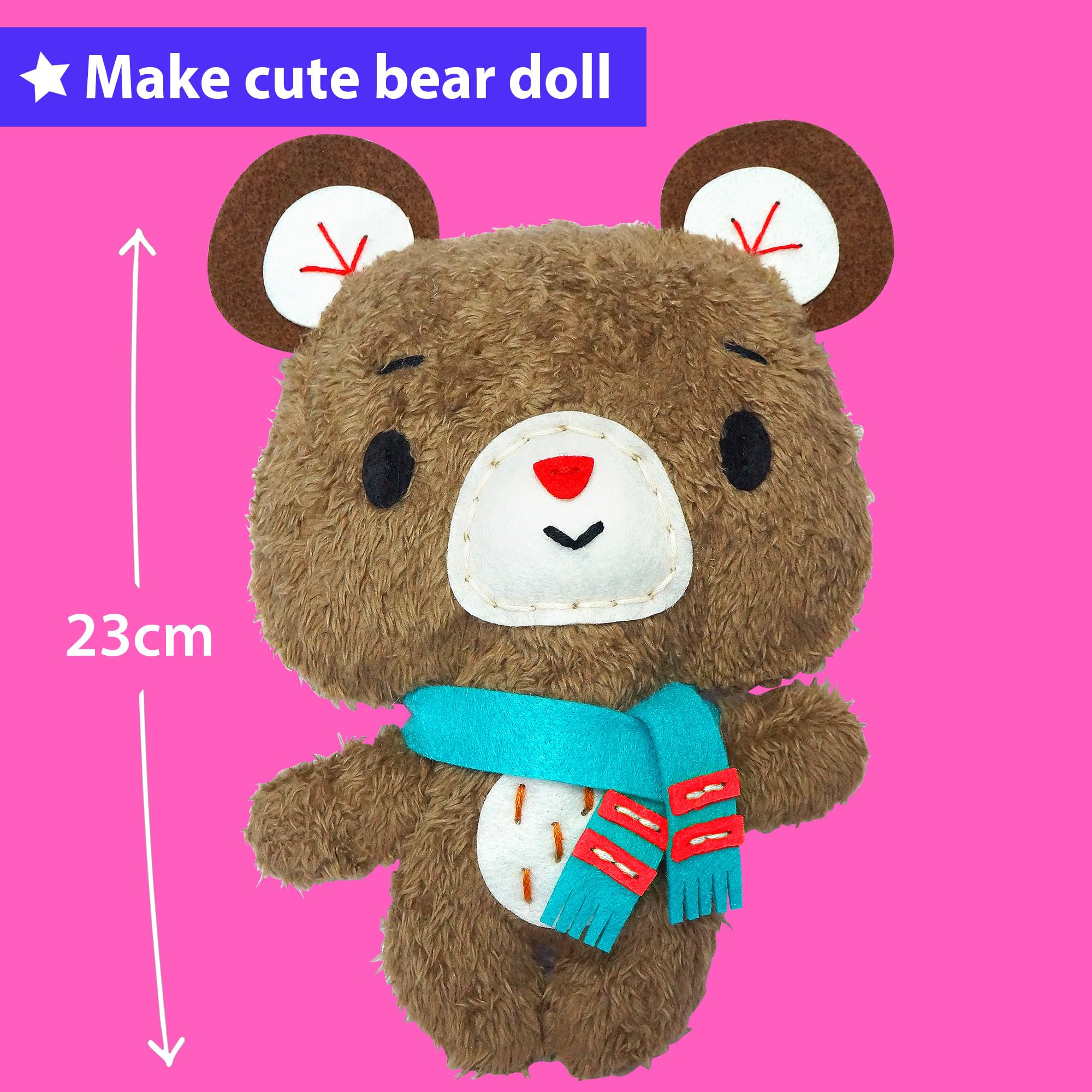 KRAFUN illustrated instructions guide for easy step-by-step sewing.
