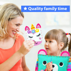KRAFUN mini card holder and organizer teaches practical sewing skills.