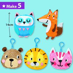 KRAFUN My First Sewing Animal Fox project kit supports hands-on creativity.