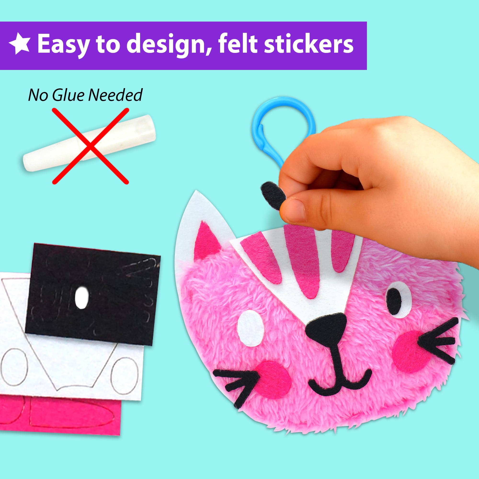 KRAFUN My First Sewing Animal Lion project kit sparks imaginative play.