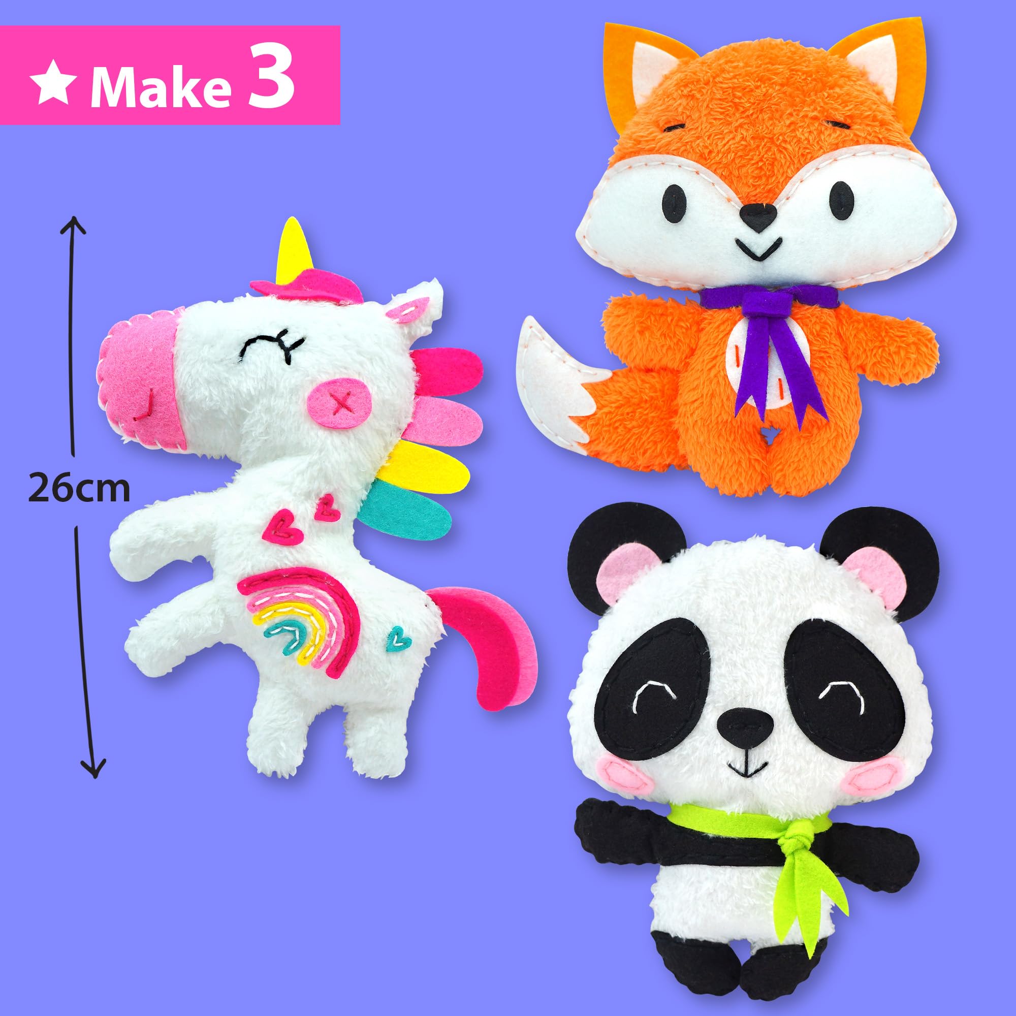 KRAFUN Panda stuffed-doll materials for soft, safe play.