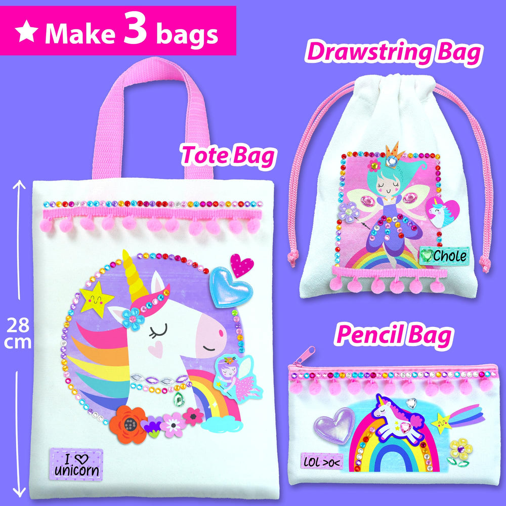 KRAFUN unicorn stickers and fairy gems spark color coordination and design planning
