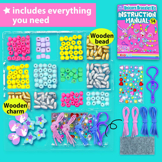 KRAFUN wooden beads close-up showing durability, creating long-lasting wearable jewelry.