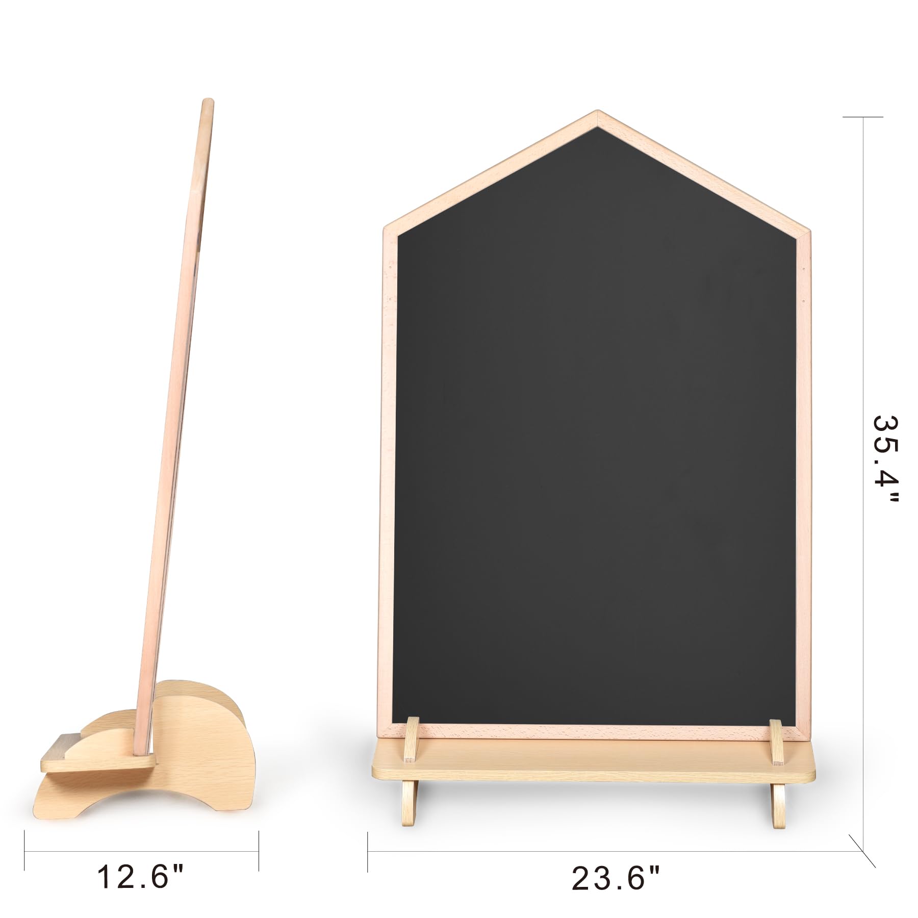 KRAND easy-clean whiteboard surface resists ghosting for everyday use.