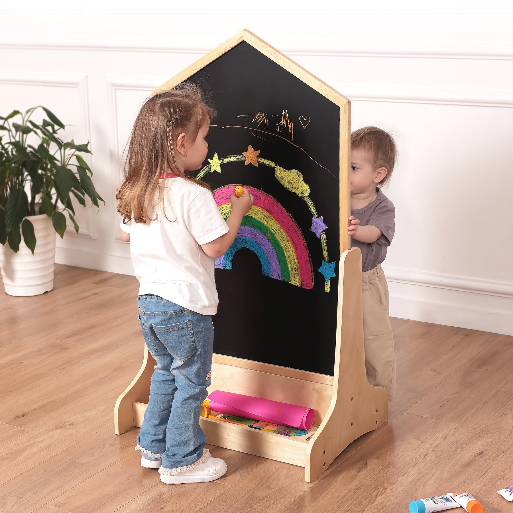 KRAND House Design wall mount option saves floor space and keeps walls clean