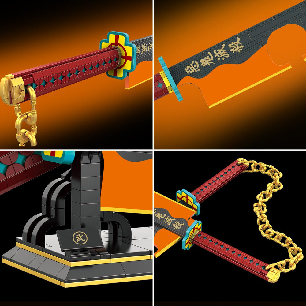 Kravkind gift-ready sword set for anime fans.