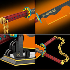 Kravkind gift-ready sword set for anime fans.