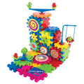 Krazy Gears interlocking blocks support imaginative engineering play.