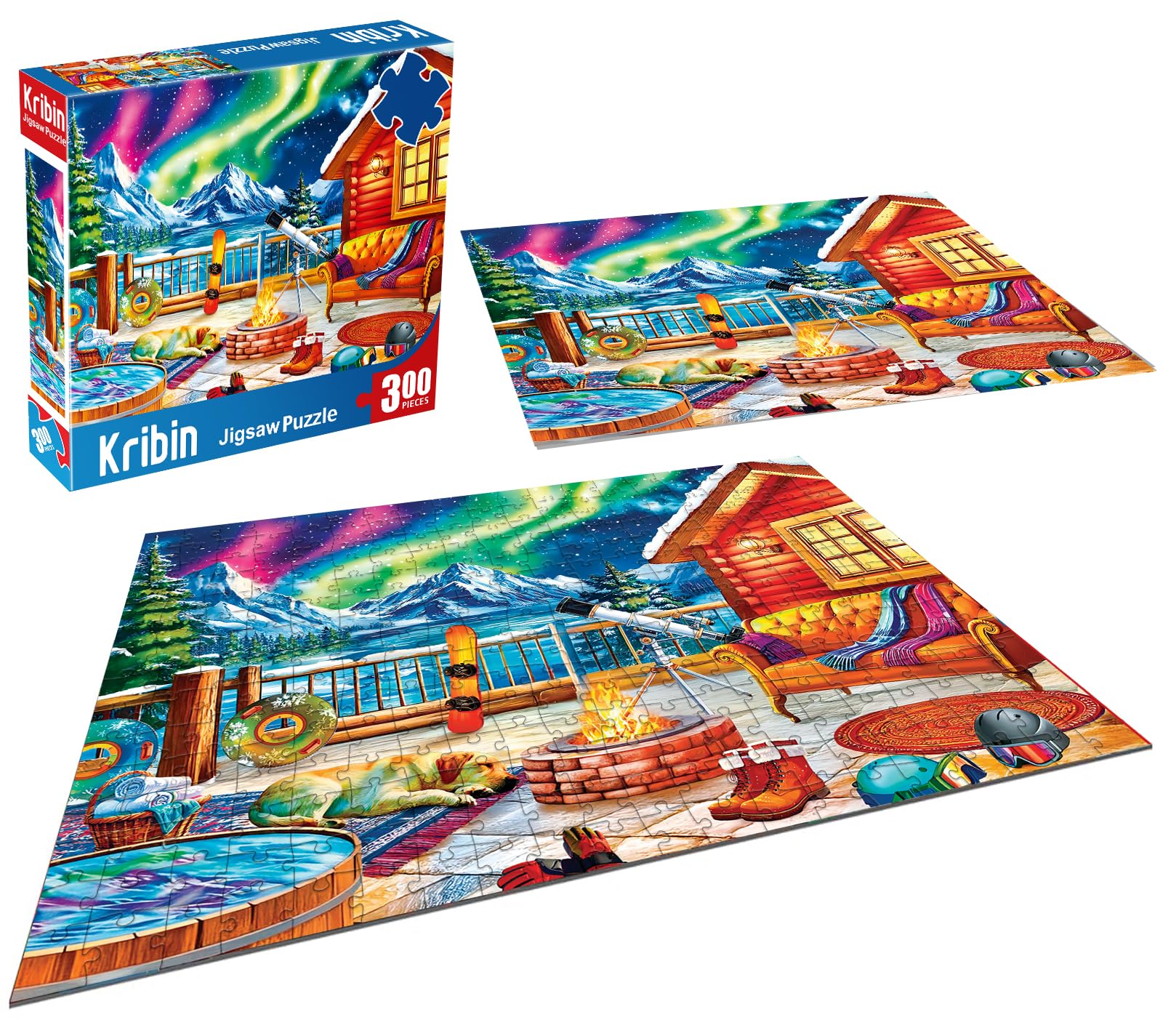 Kribin high-quality cardboard pieces ensure snug fit.