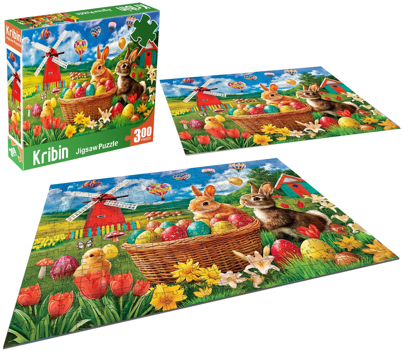 Kribin gift-ready puzzle with attractive packaging.
