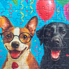 Kribin finished puzzle size 21x15 inches suitable as wall art