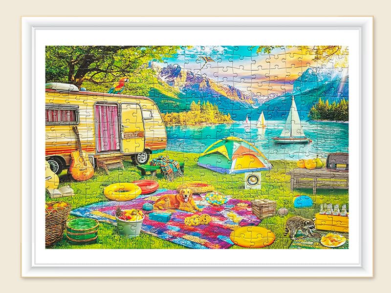 Kribin puzzle features vibrant colors for an engaging visual experience