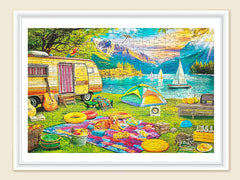 Kribin puzzle features vibrant colors for an engaging visual experience